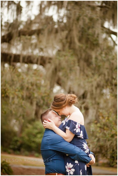 Leu Gardens Engagement Session Heather and Matthew
