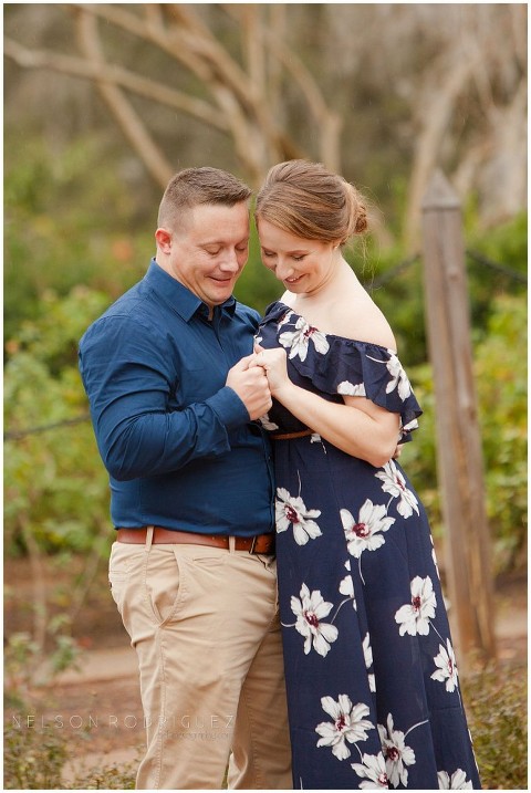 Leu Gardens Engagement Session Heather and Matthew